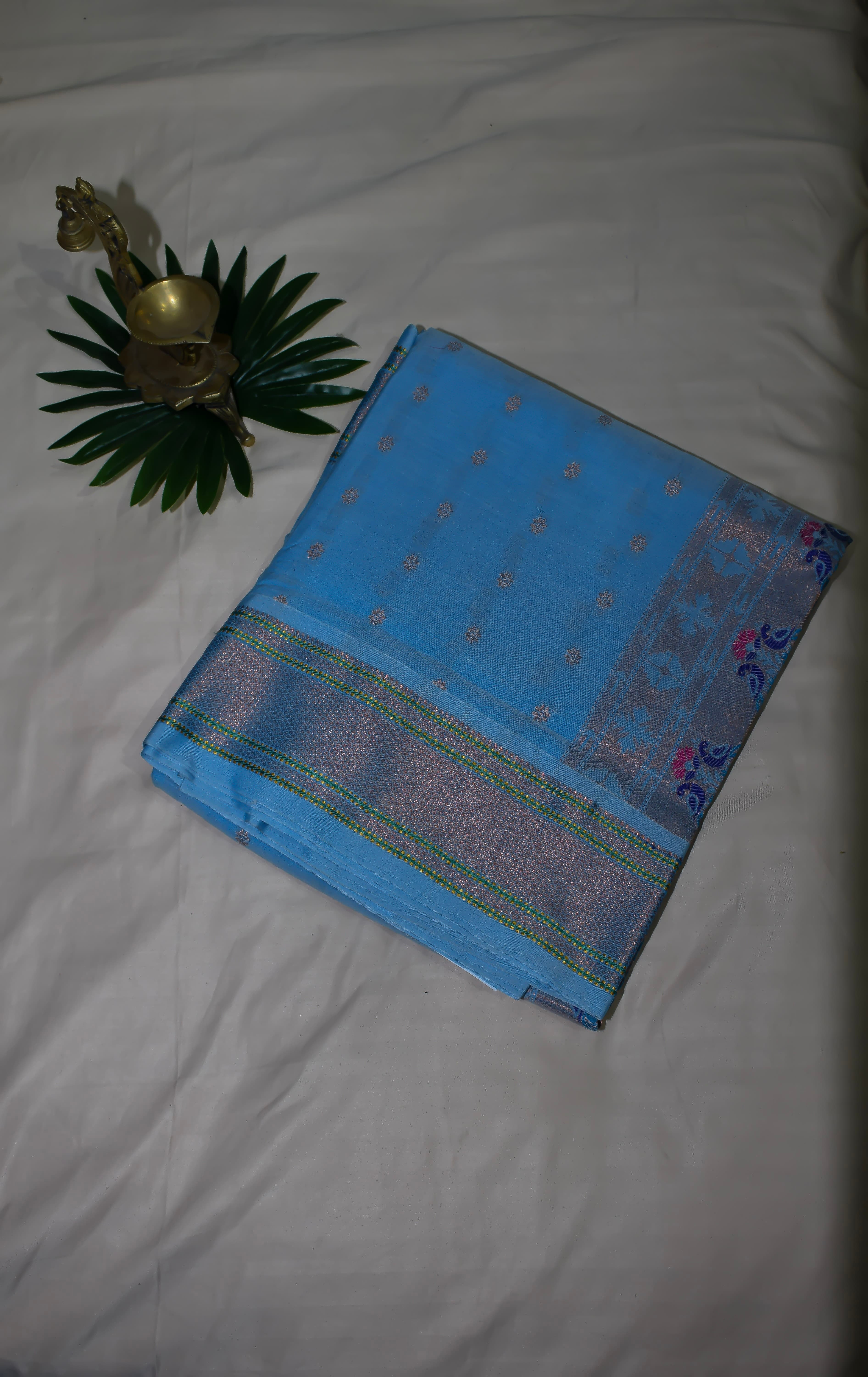Tasar Paithani Saree thumbnail 2